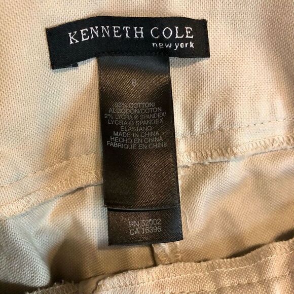 Kenneth Cole Khaki Women’s Pants Size 8 - Picture 7 of 12